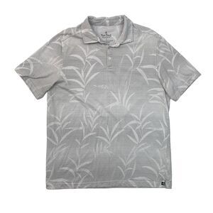 Nat Nast Polo Shirt Mens L Large Grey Striped Luxury Originals Cotton Blend Golf